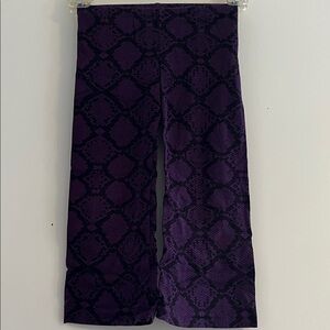 Mini Rodini Purple Patterned Leggings